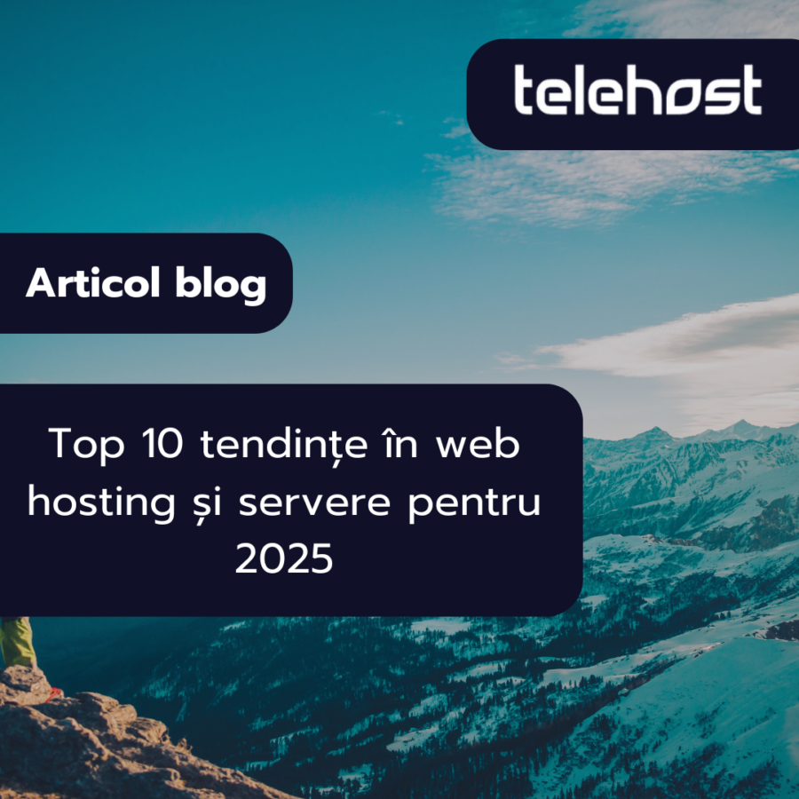 Top 10 tendințe în web hosting și servere pentru 2025