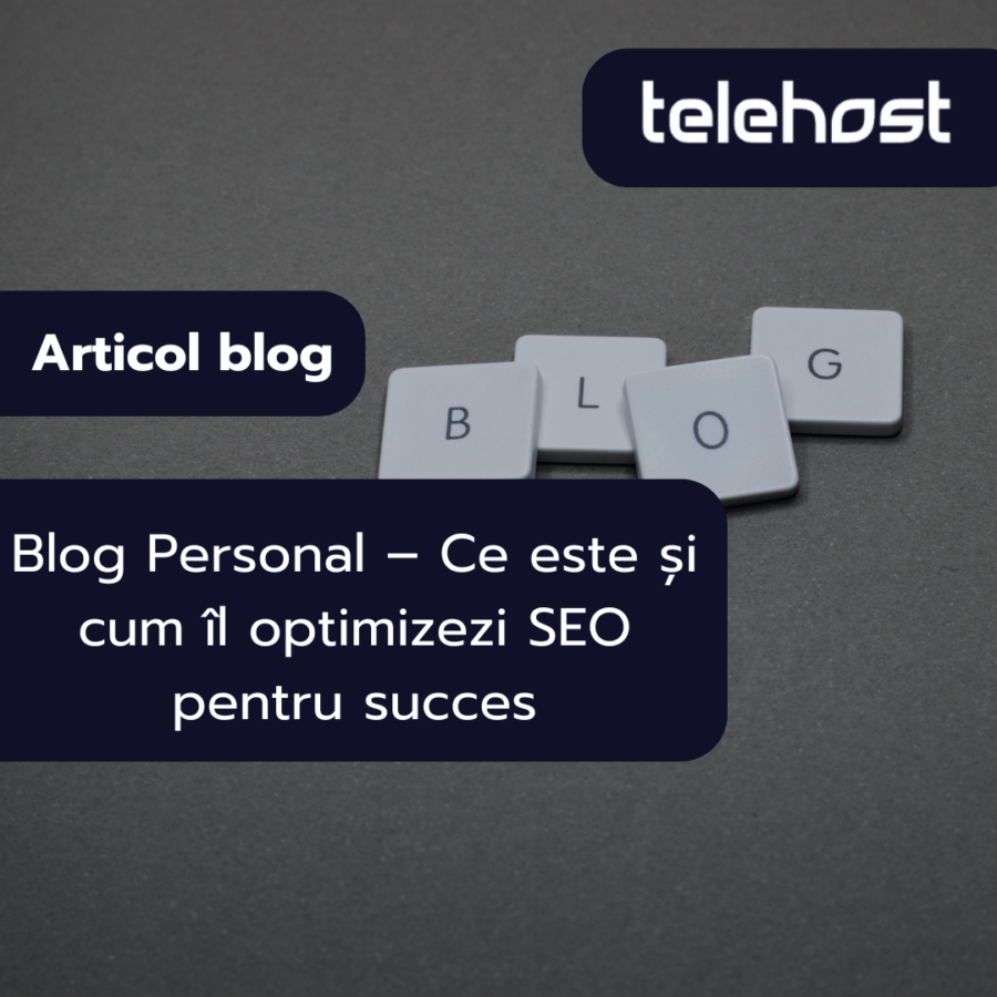 Blog personal optimizat SEO pentru succes online
